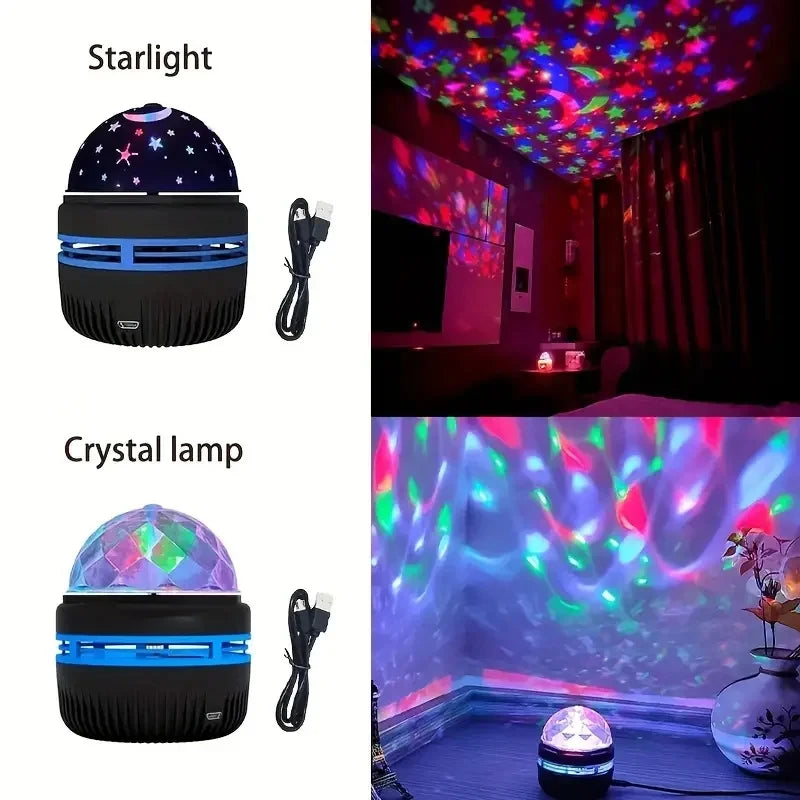 Star & Ocean Wave Projector 7Color