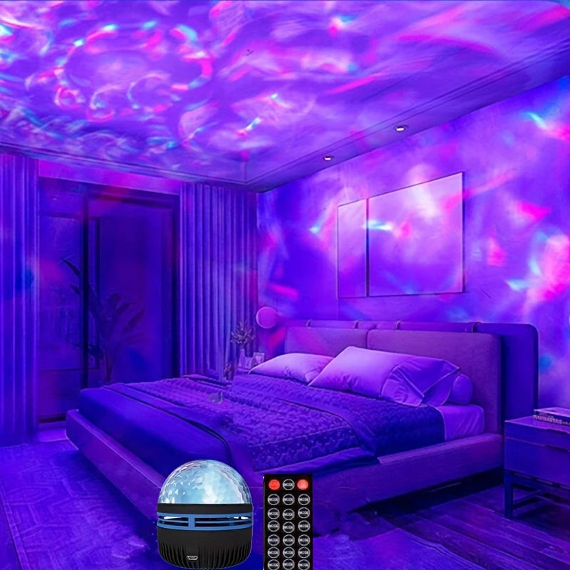 Star & Ocean Wave Projector 7Color