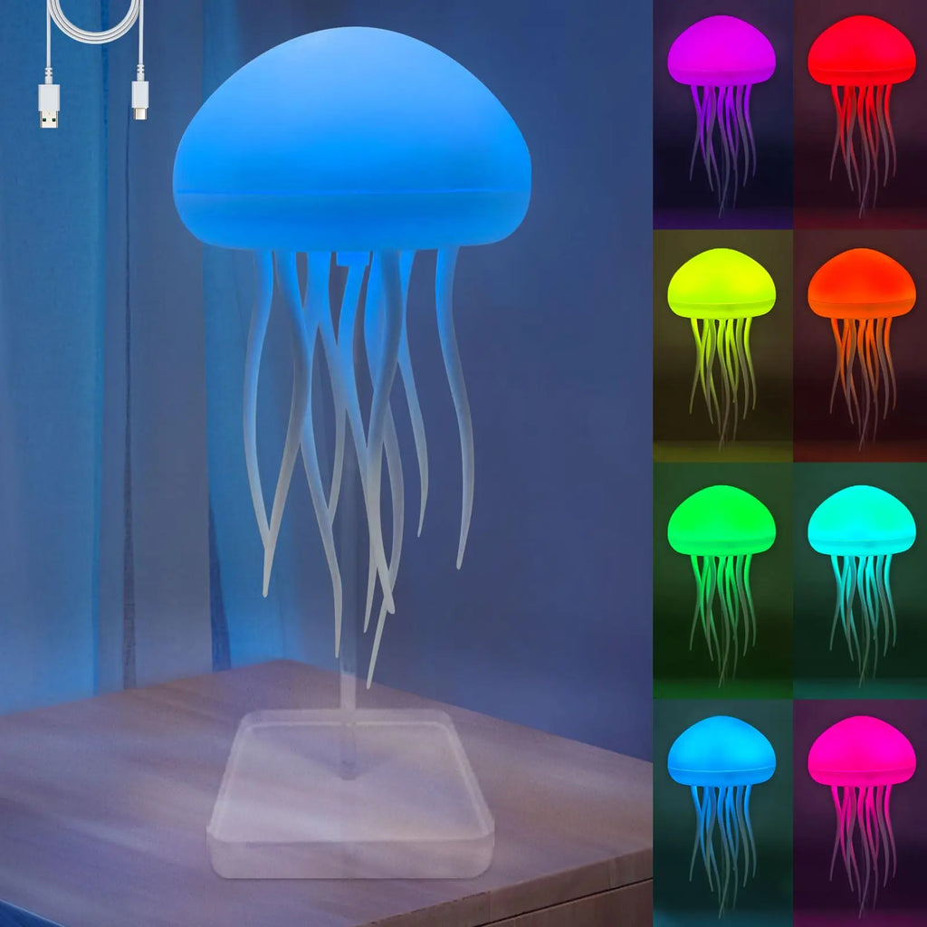 Jellyfish RGB Lamp Voice Control