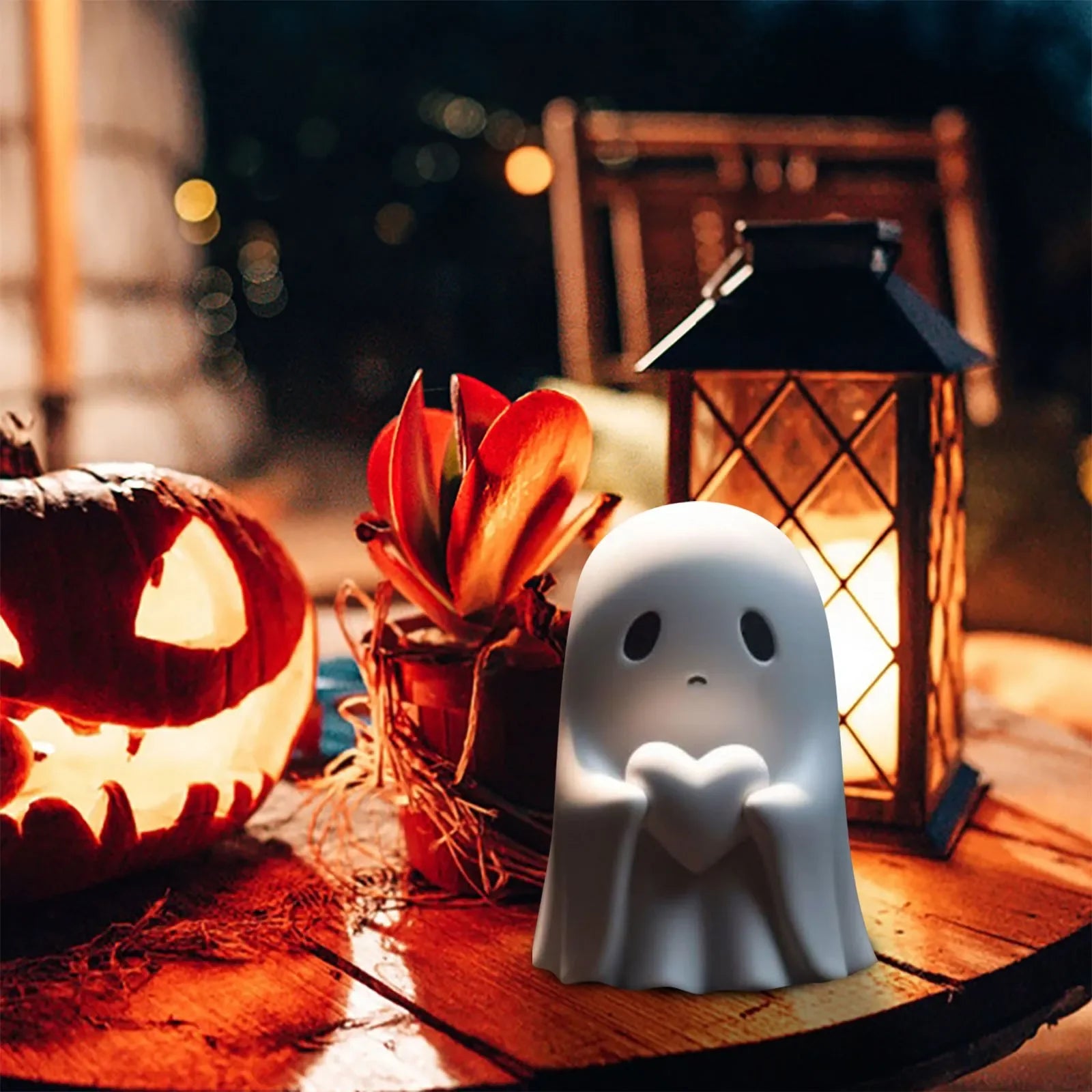 Halloween Middle Finger Love Ghost