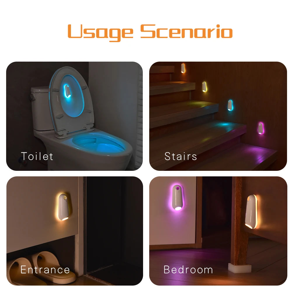 LED Motion Sensor 8 Color