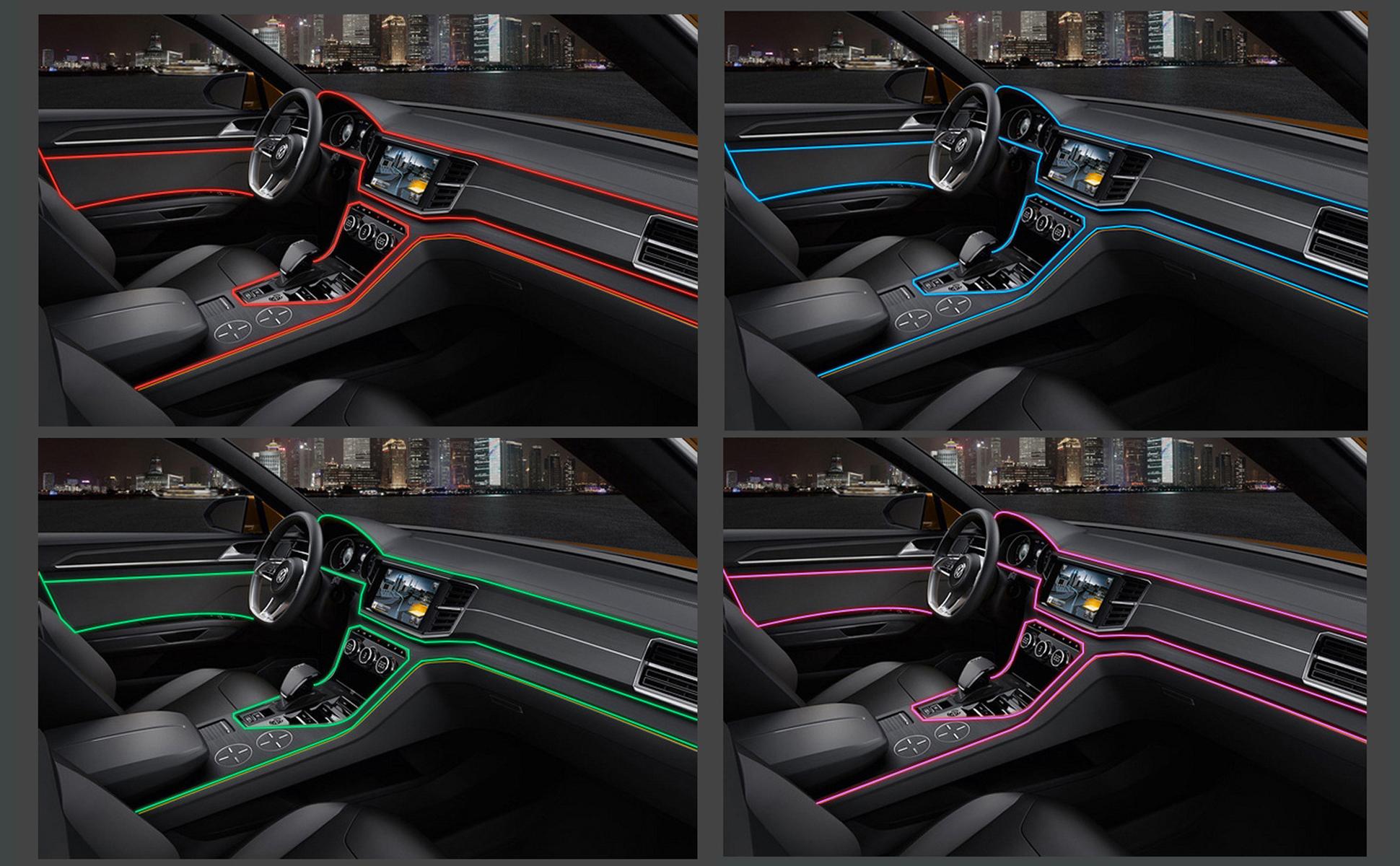 USB Car LED Strip  Flexible Neon