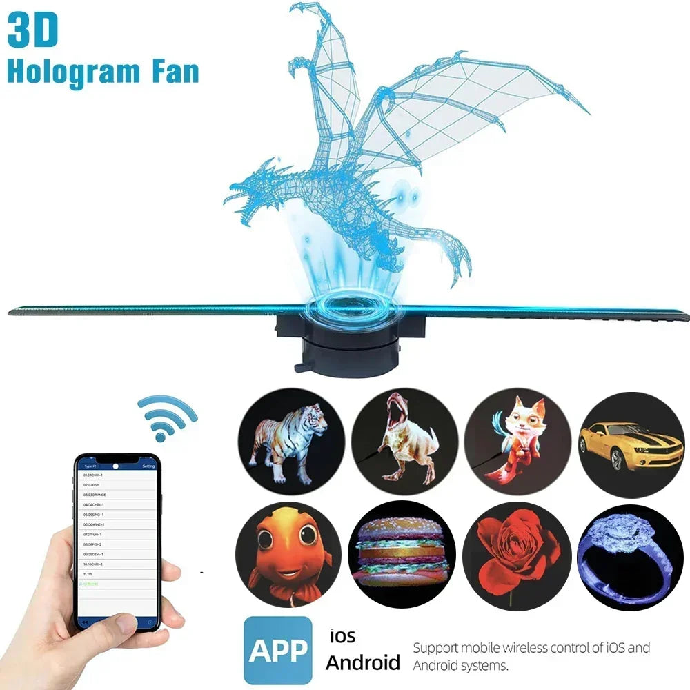 Hologram Fan HD 3D