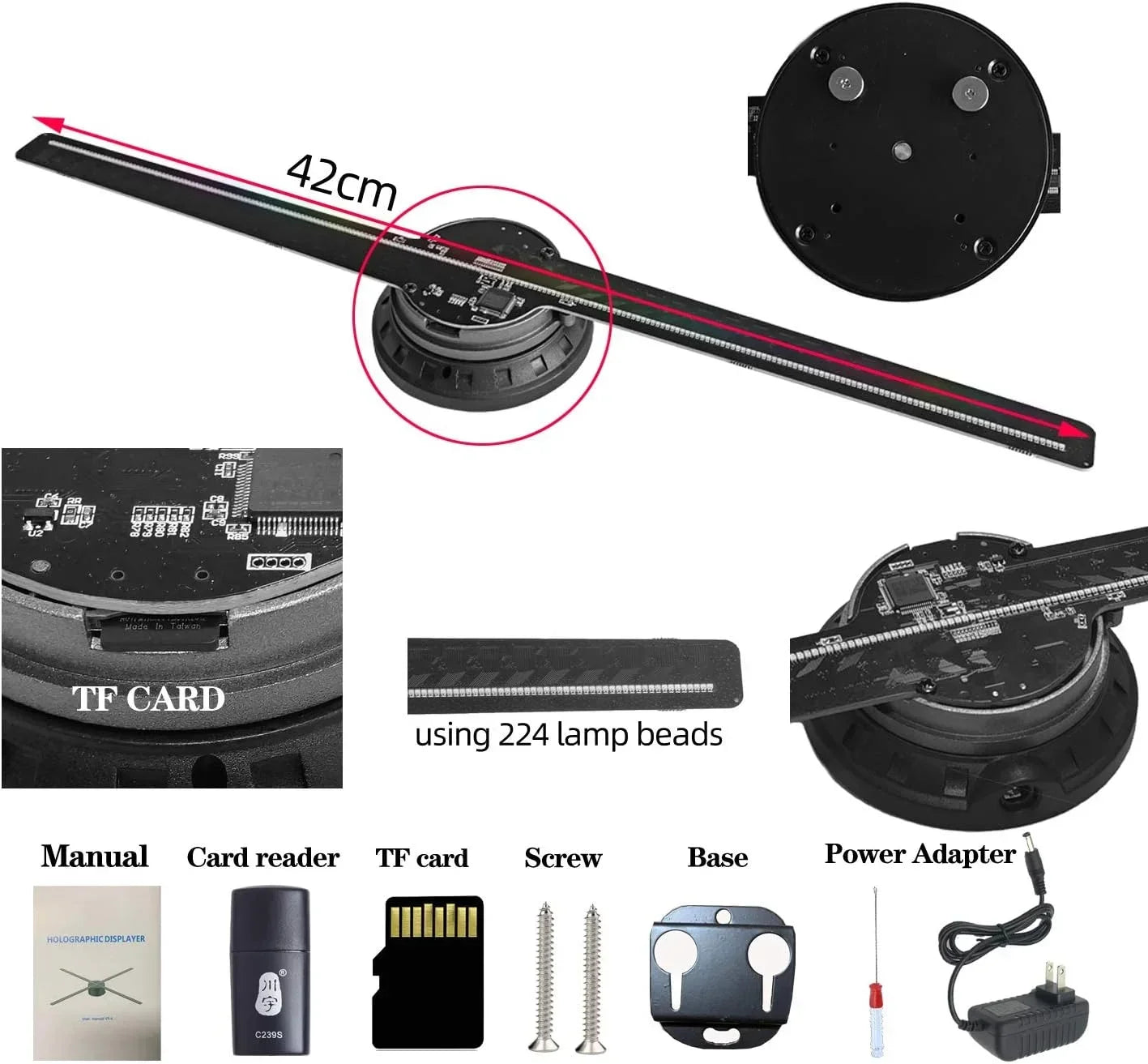 Hologram Fan HD 3D