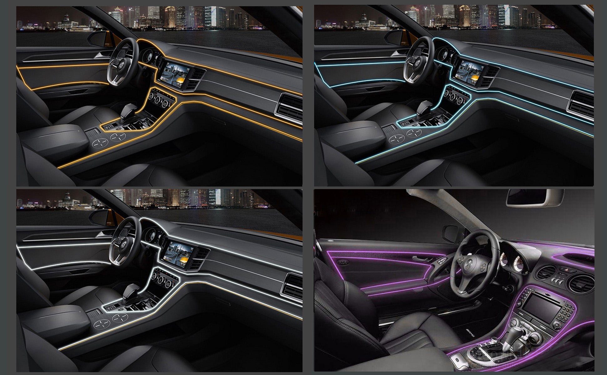 USB Car LED Strip  Flexible Neon