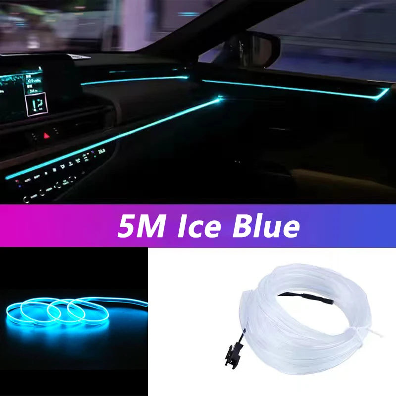 USB Car LED Strip  Flexible Neon