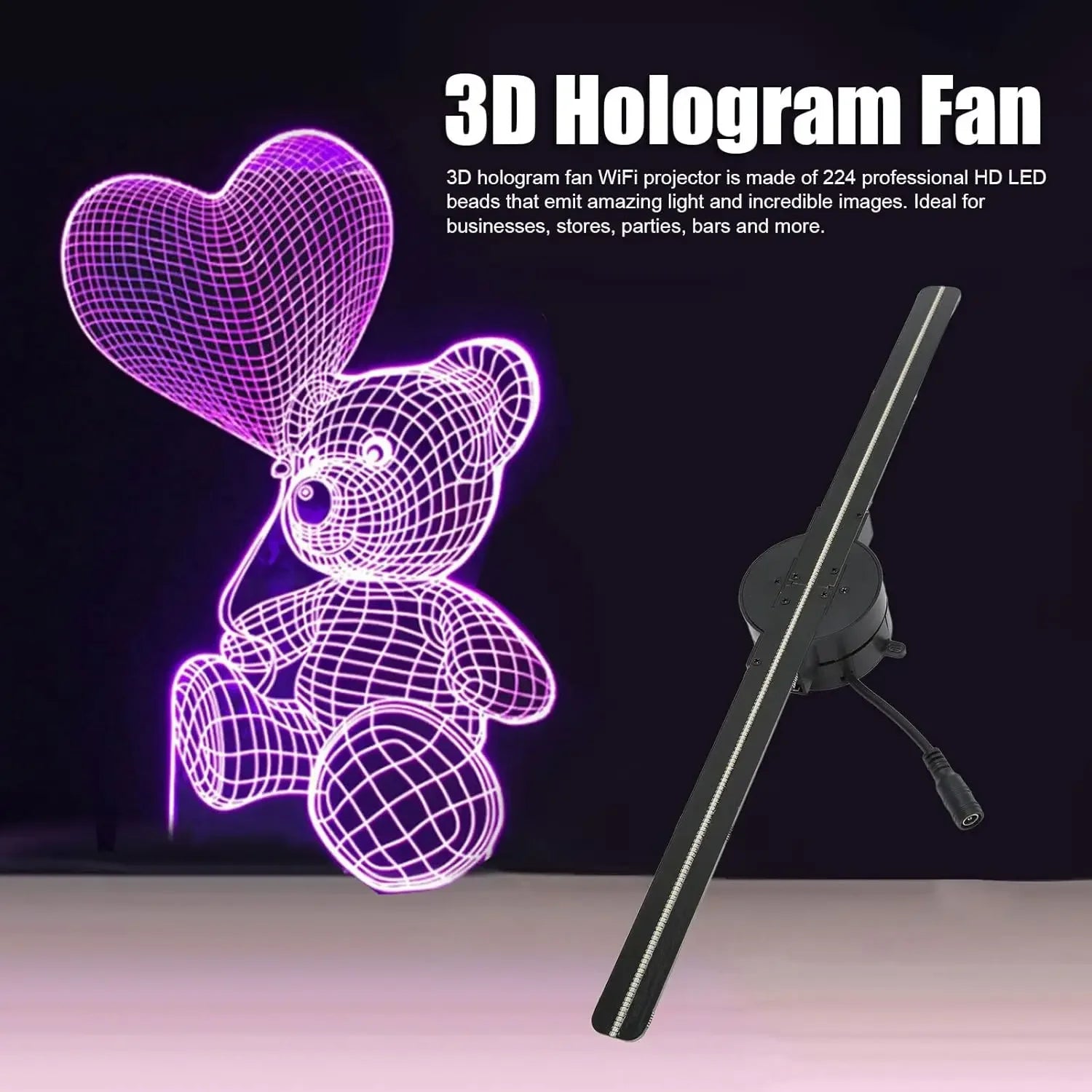 Hologram Fan HD 3D