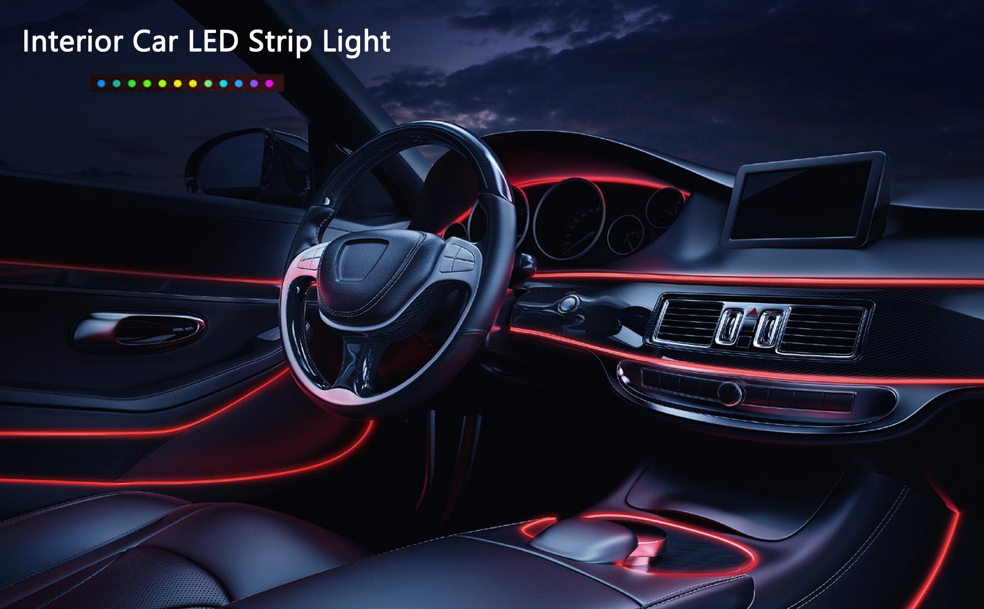 USB Car LED Strip  Flexible Neon