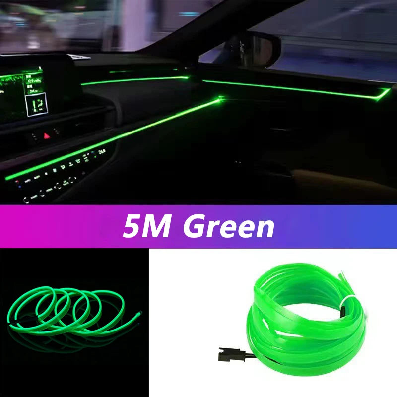 USB Car LED Strip  Flexible Neon