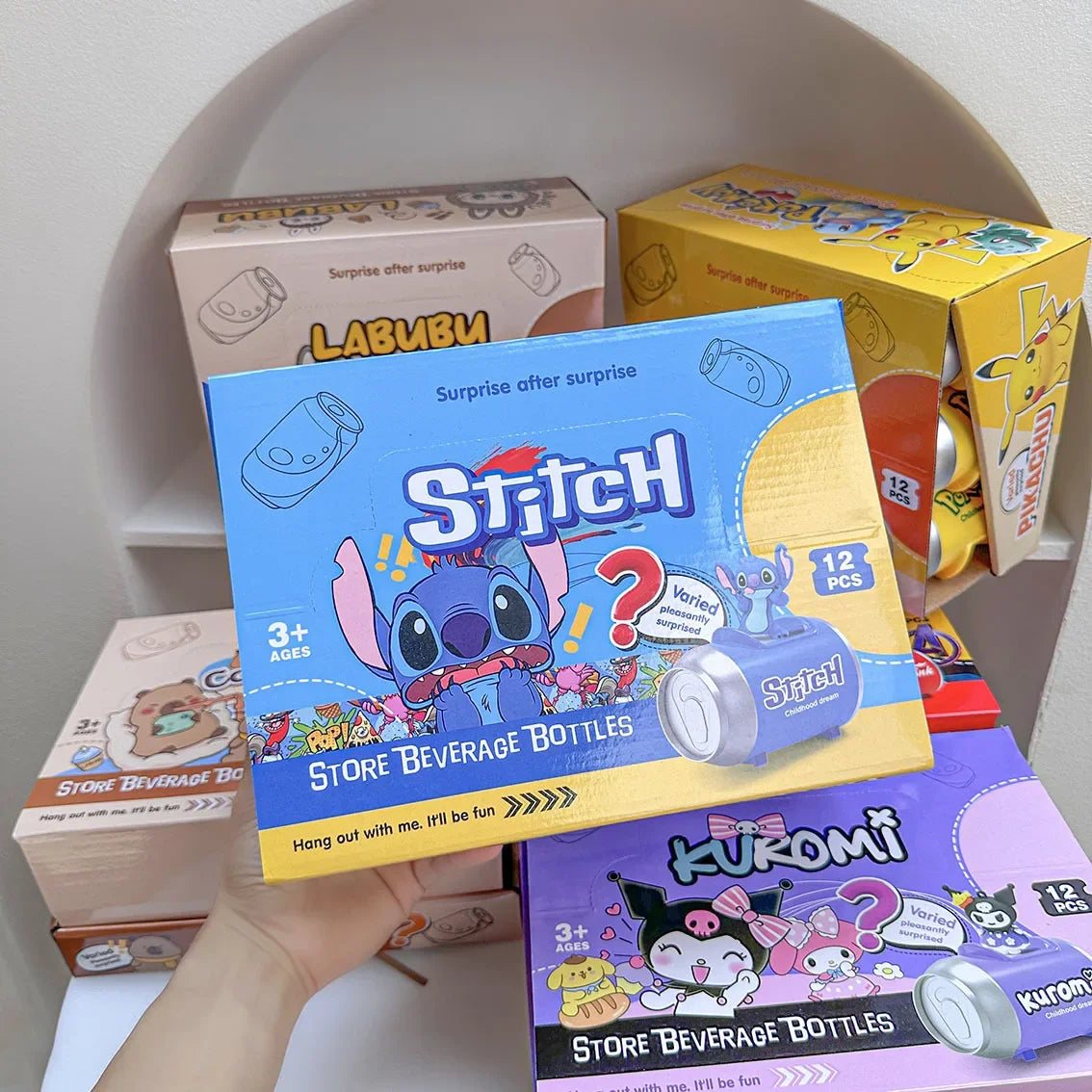 Cute Stitch & Kuromi Surprise Doll Gift