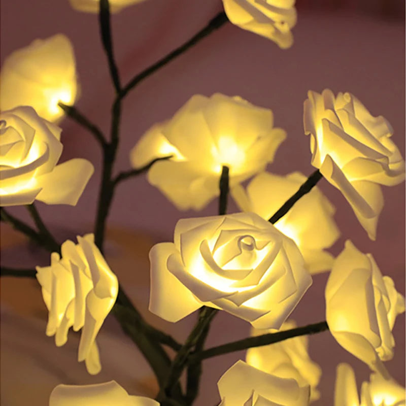 LED Rose Tree Lamp